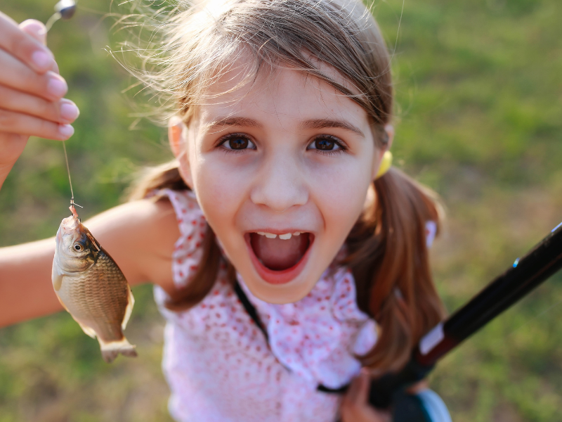 Deer Creek Park pond and walking trails in south Fargo ND