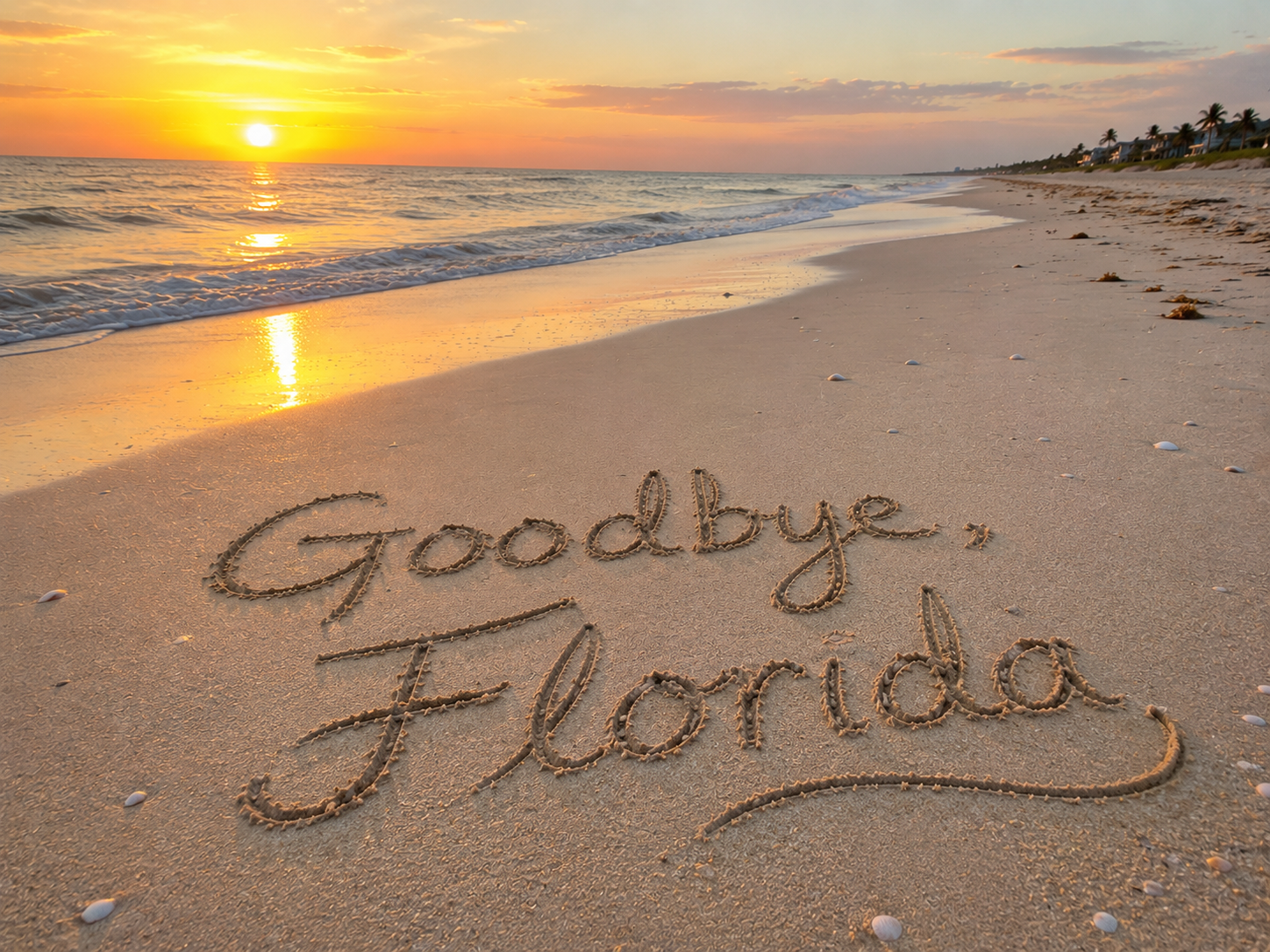 Ron and Marley saying goodbye to Florida