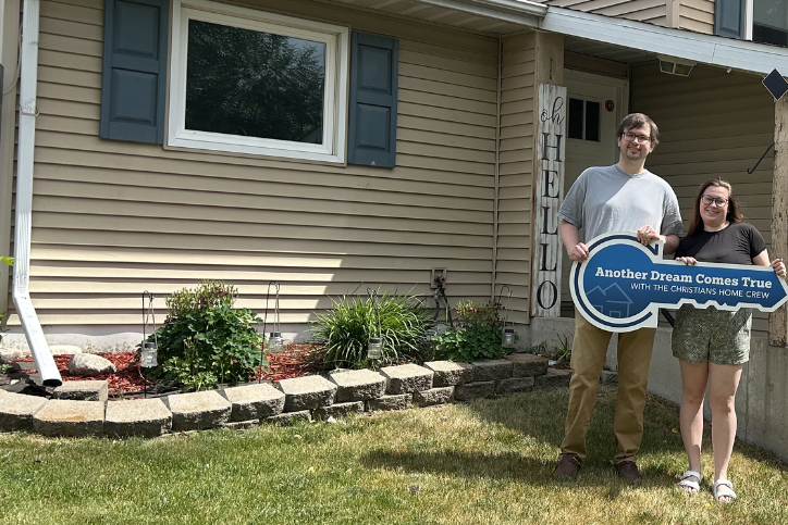 Leif and Riley's first home in West Fargo